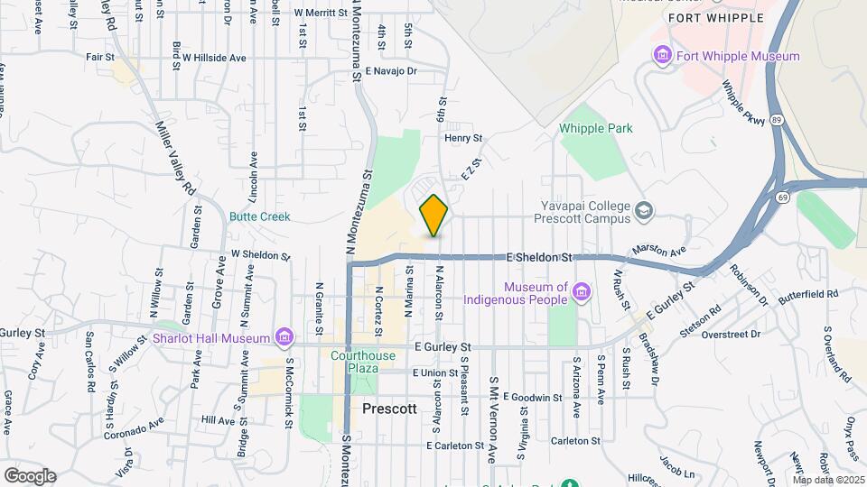 314 N Alarcon St Map and Location Details