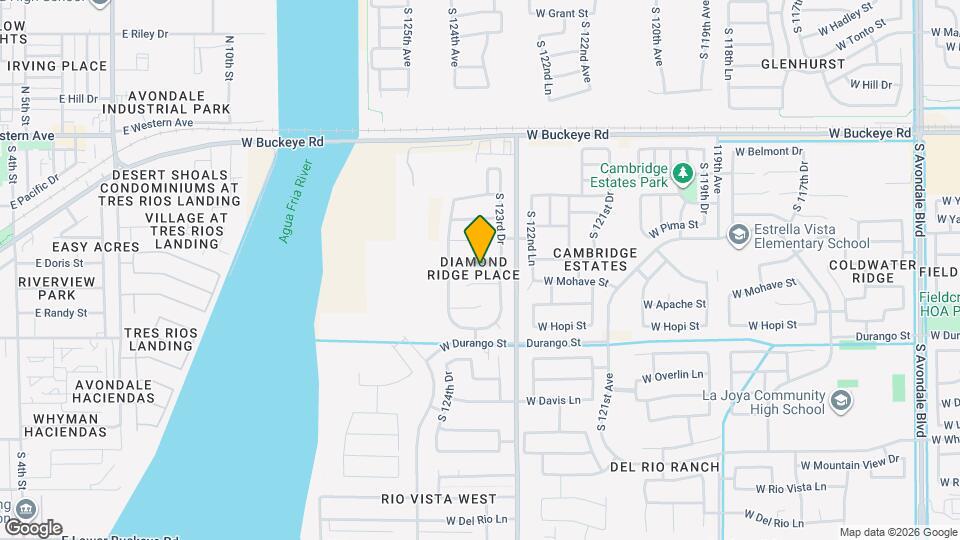 12363 West Cocopah St Map and Location Details