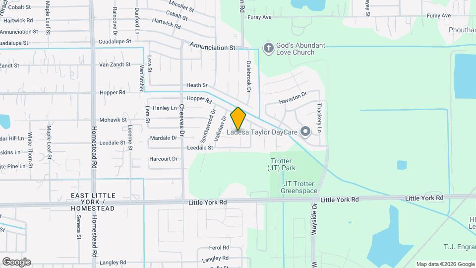 11023 Linvale Dr Map and Location Details