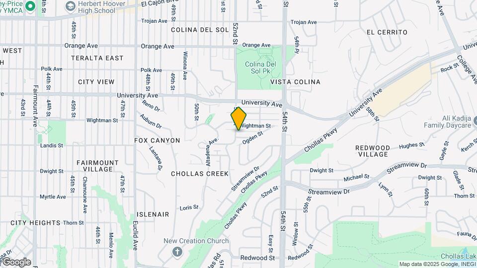 3731 52nd St Map and Location Details