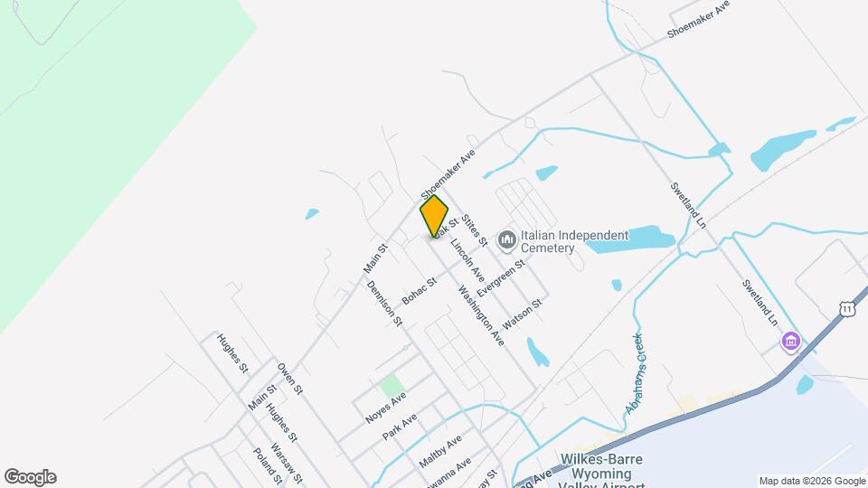 20 Oak St Map and Location Details