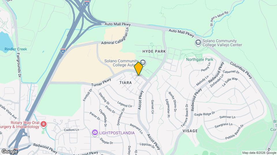 7712 Crown Heights Ct Mapa y Detalles de la Ubicación