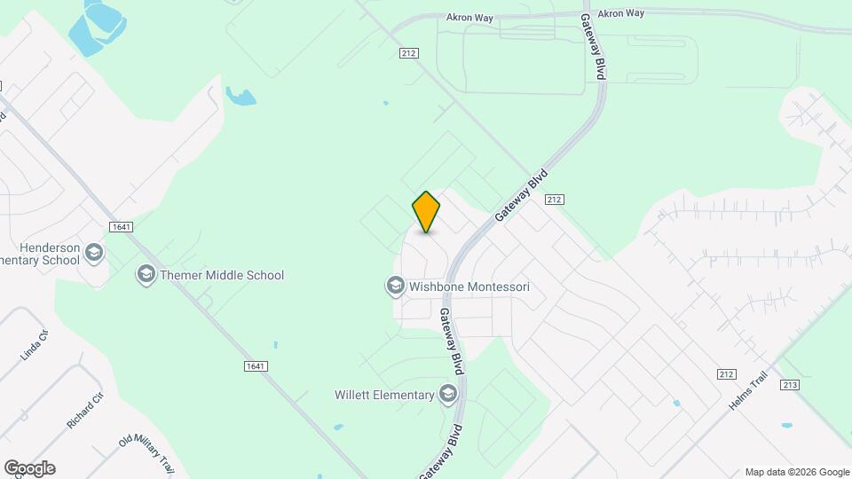 1553 Kessler Dr Map and Location Details