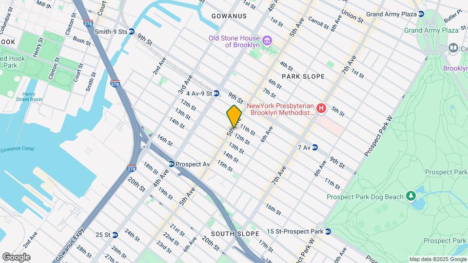 493 5th Ave Map and Location Details