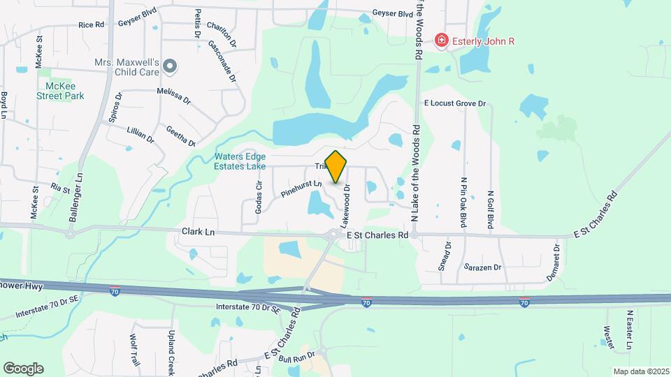 1703 Aspen Cir Map and Location Details