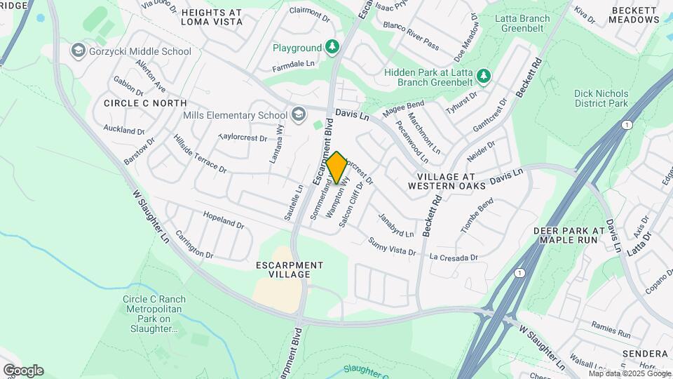 9010 Wampton Wy Map and Location Details