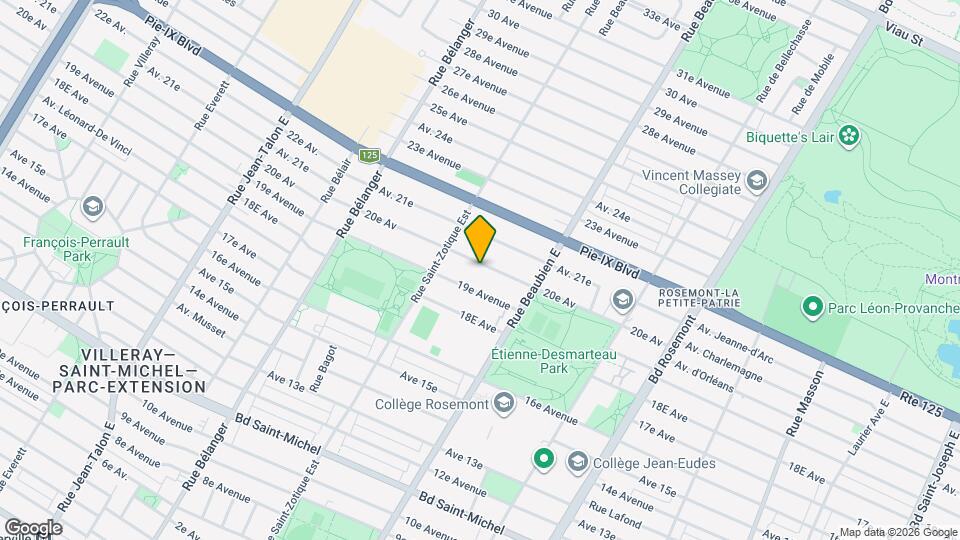 6600 20E Av Map and Location Details