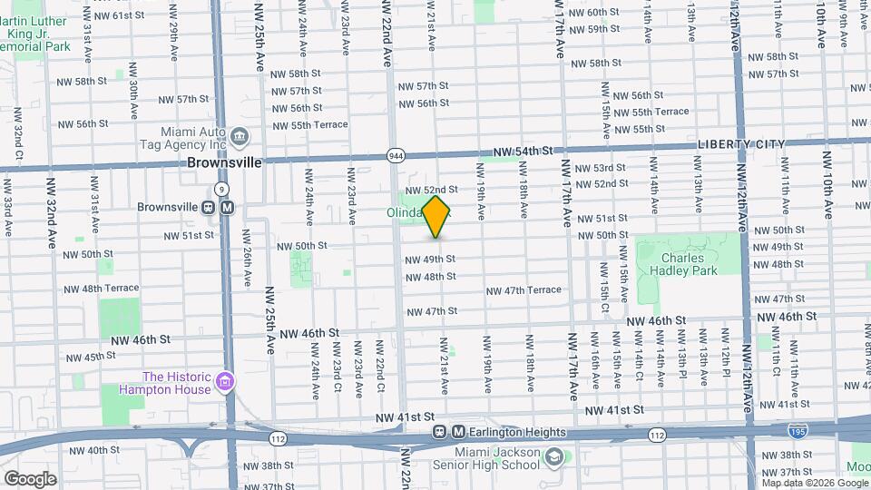 4952 NW 21st Ave Map and Location Details