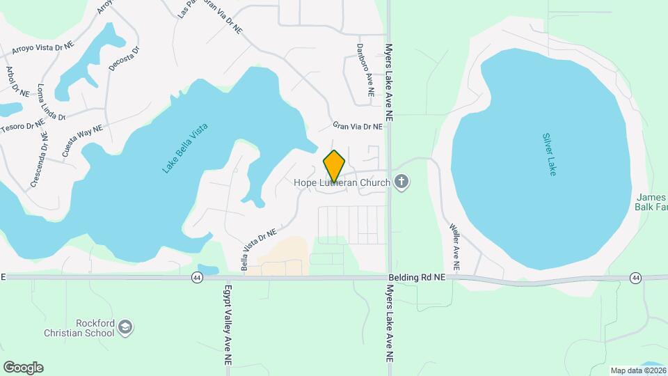 6721 Boca Vista Dr NE, Unit 102 Map and Location Details