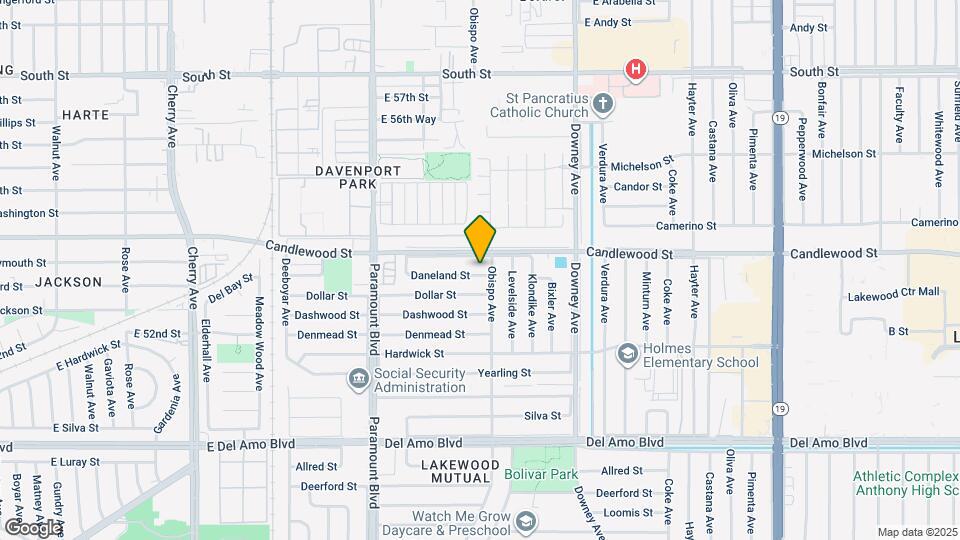 2957 Daneland St Map and Location Details