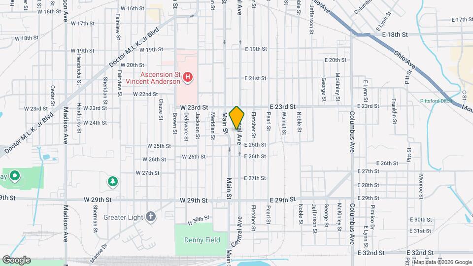 2415 Central Ave Mapa y Detalles de la Ubicación