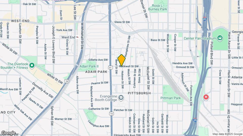 566 Rockwell St SW Map and Location Details