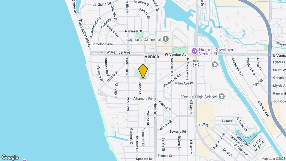Venice Island Apartment Building Map and Location Details