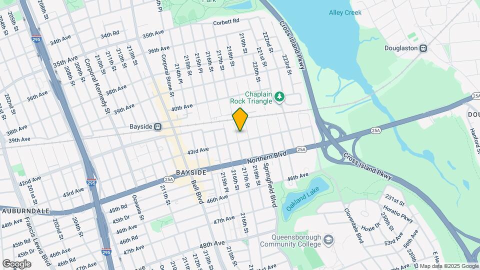 42-35 217th St Map and Location Details