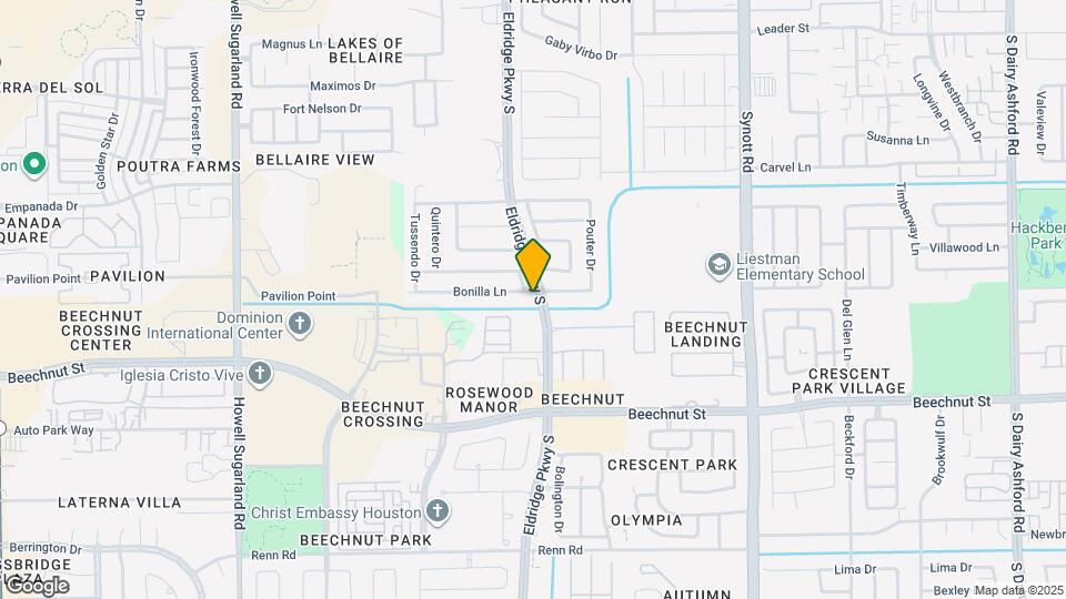 13623 Bonilla Ln Map and Location Details