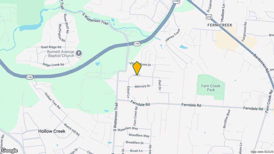 7914 Edsel Ln Mapa y Detalles de la Ubicación