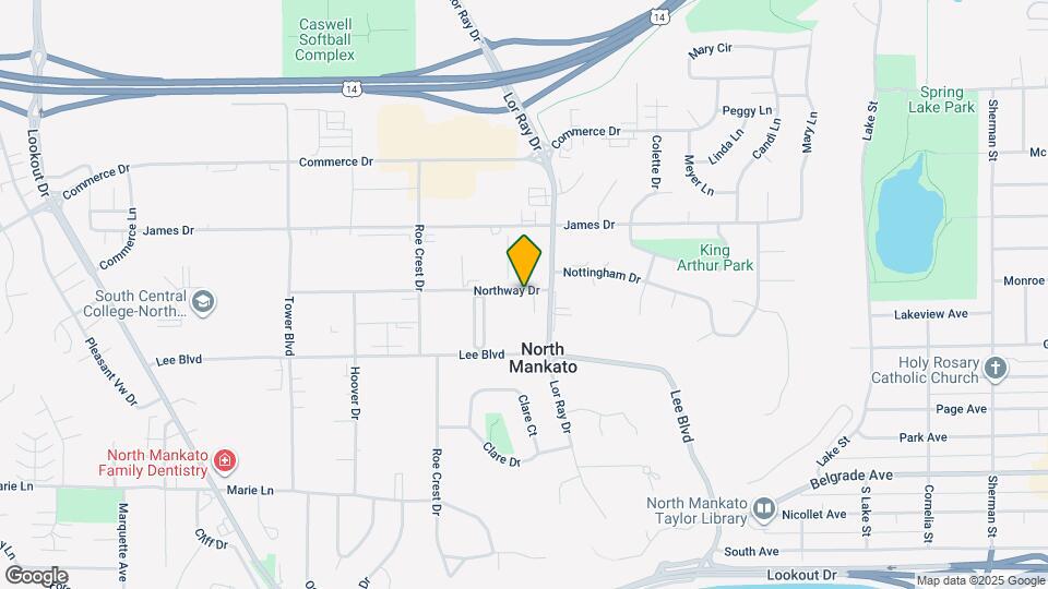 1715 Northway Dr Map and Location Details