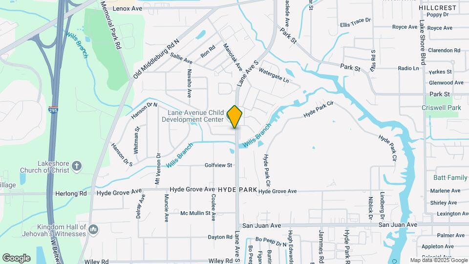 6703 Bakersfield Dr Map and Location Details