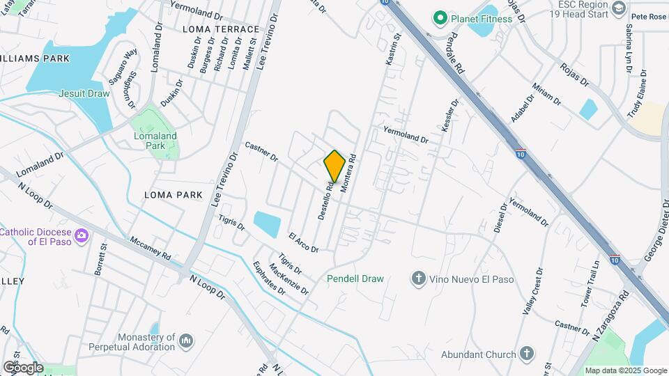 910 Destello Rd Map and Location Details