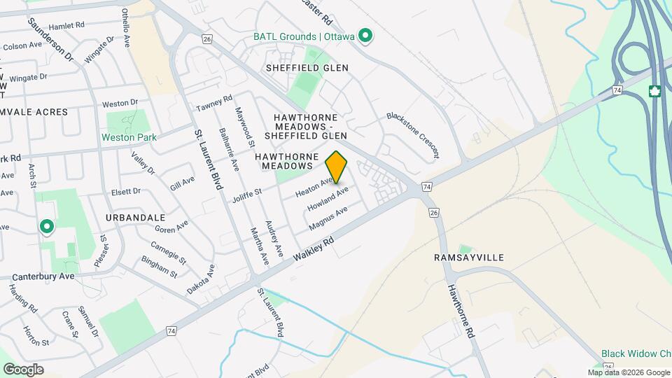 2474 Heaton Ave Map and Location Details