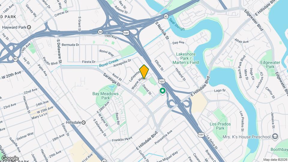 1117 Yates Way Map and Location Details