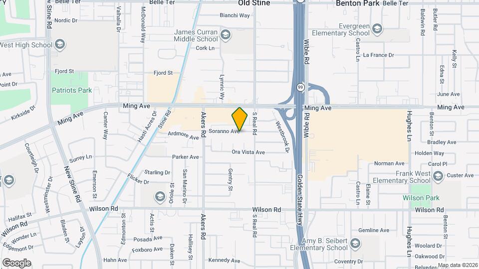 3801 Soranno Ave Map and Location Details