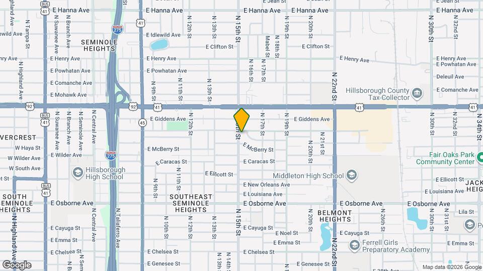 5119 N 15th St Mapa y Detalles de la Ubicación