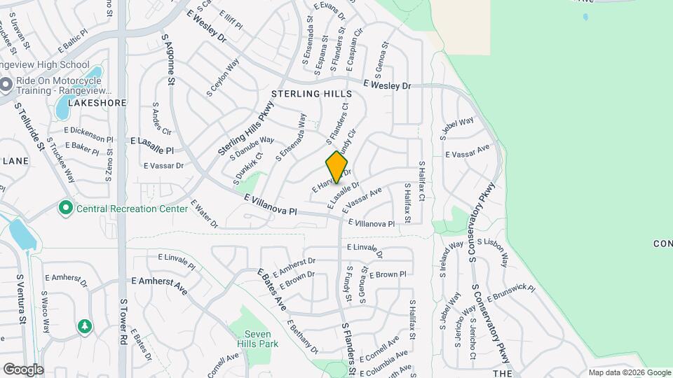 19739 E Lasalle Dr Map and Location Details