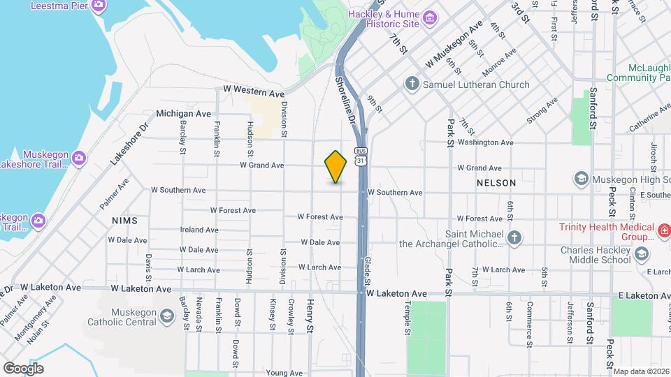 1543 Beidler St Map and Location Details