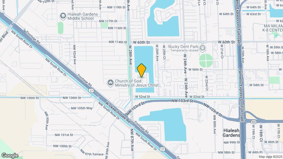 5480 W 27th Ct Map and Location Details