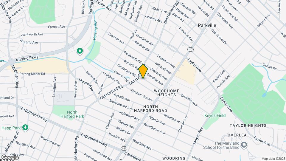 2813 Clearview Ave Map and Location Details