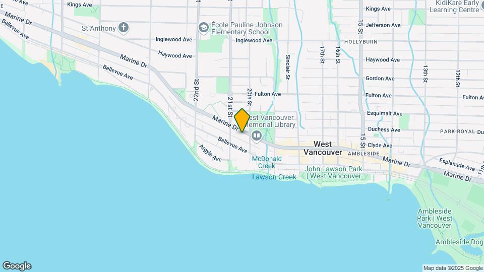 2038 Marine Dr Map and Location Details