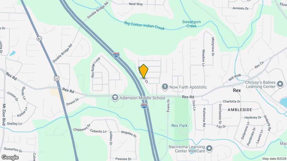 5950 Waggoner Ct Map and Location Details