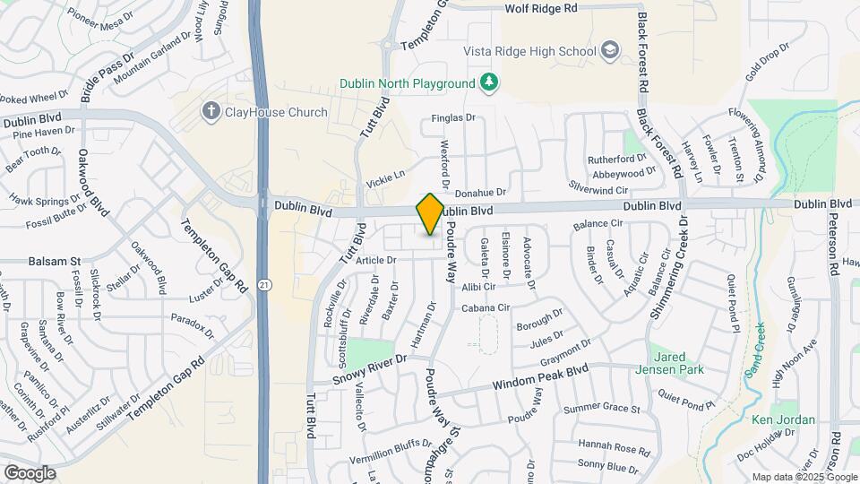 6246 Calico Patch Heights Map and Location Details