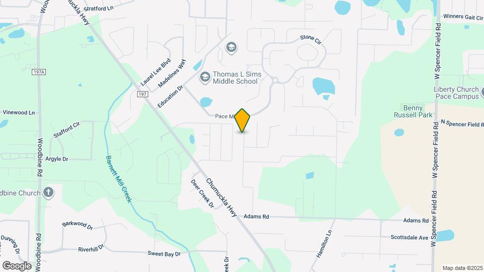 5365 Parkside Dr Map and Location Details