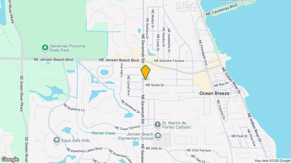 3111 NE Savannah Rd Map and Location Details