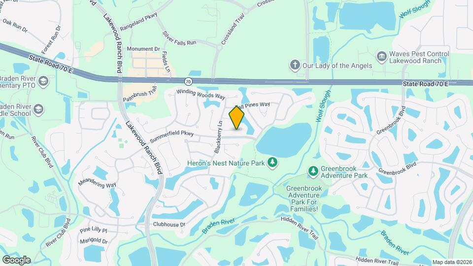 12336 Hollybush Terrace Map and Location Details