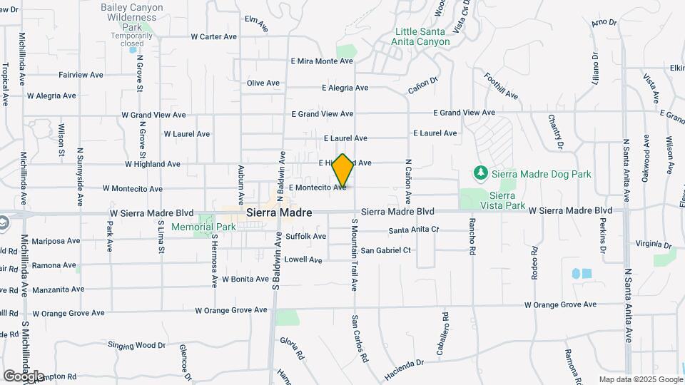 174 Montecito Ave Mapa y Detalles de la Ubicación