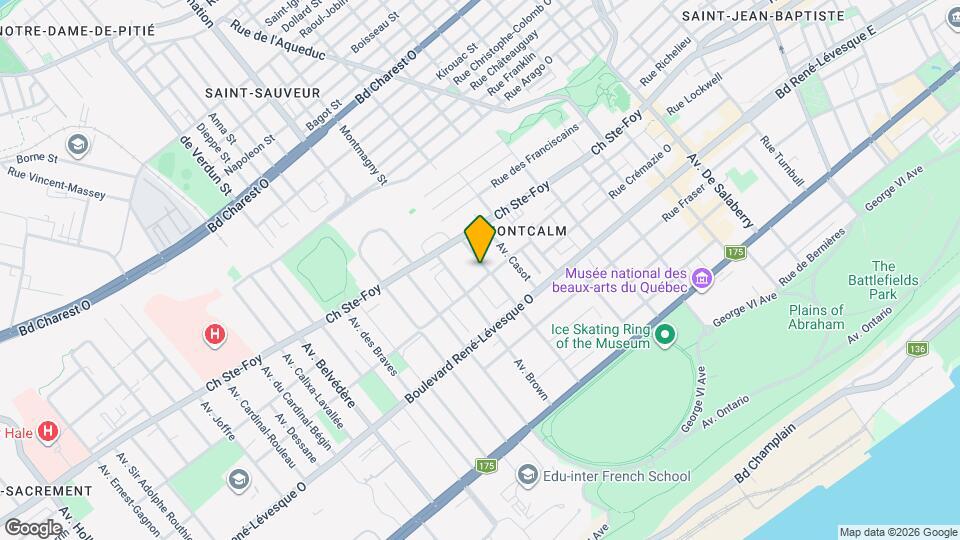 510 Père-Marquette Rue Map and Location Details