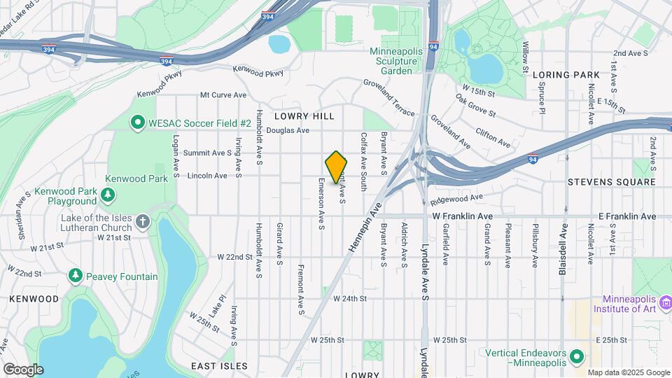 1912 Dupont Ave S Map and Location Details