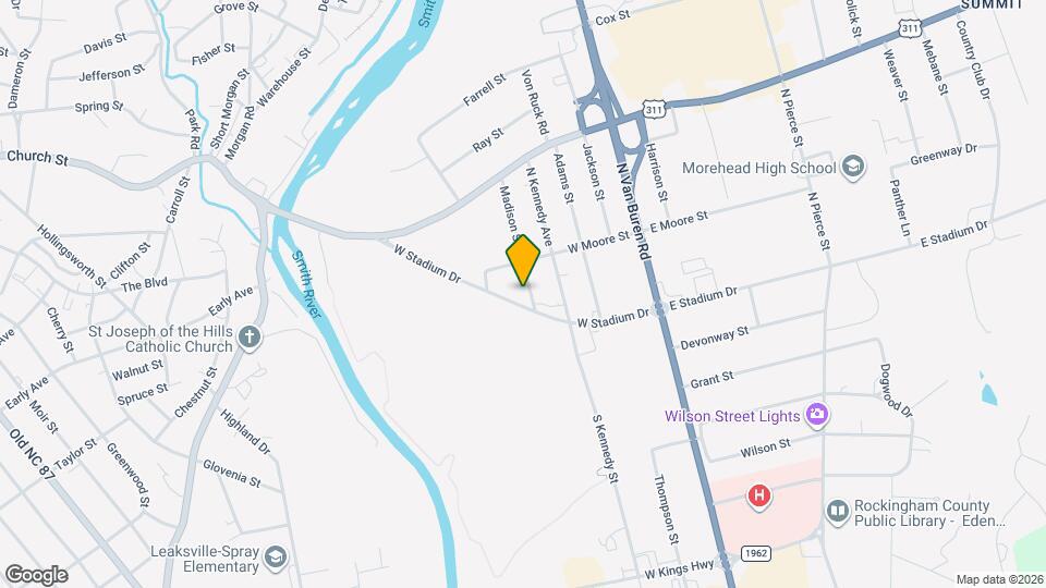 239 W Stadium Dr, Unit A Map and Location Details