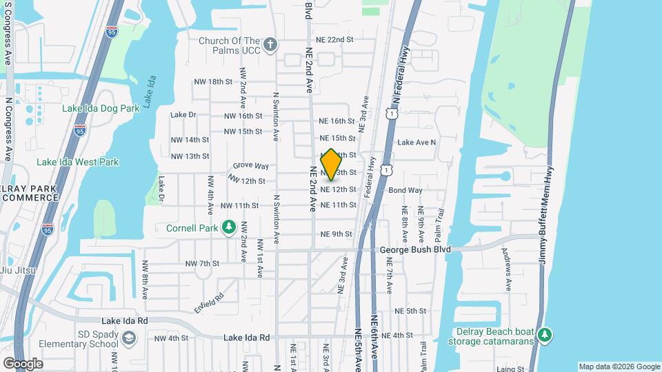 227 NE 12th St Map and Location Details