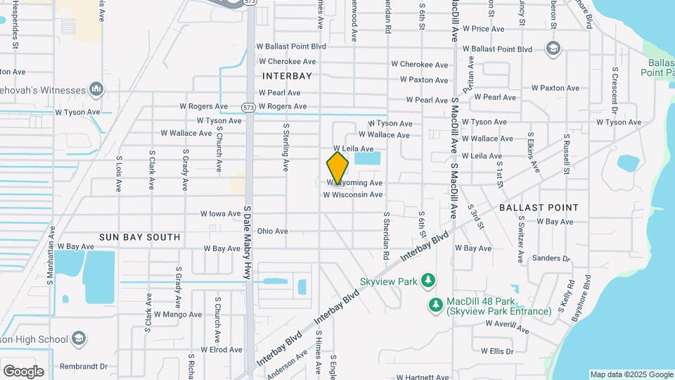 5611 S Sherwood Ave Map and Location Details