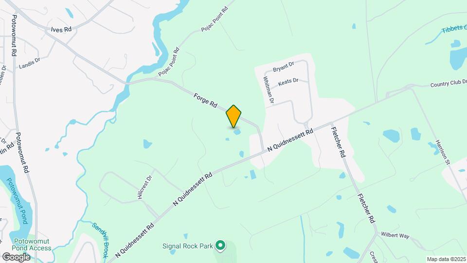 100 Forge Rd Map and Location Details