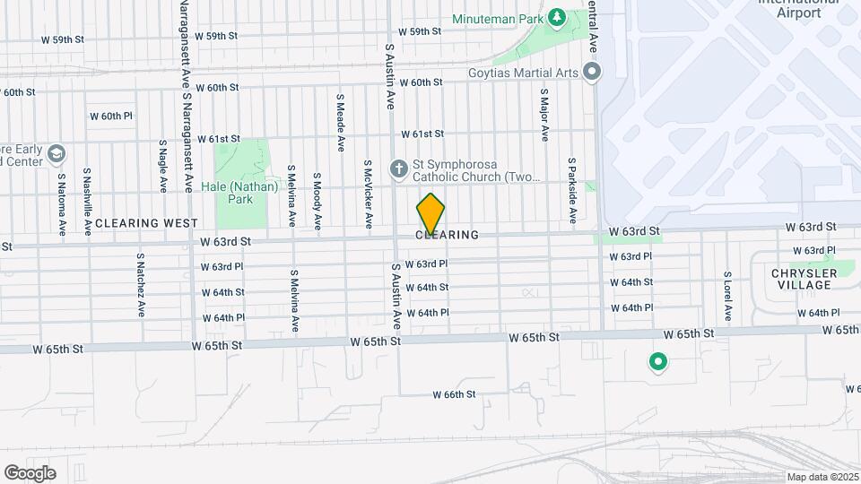 5919 W 63rd St Map and Location Details