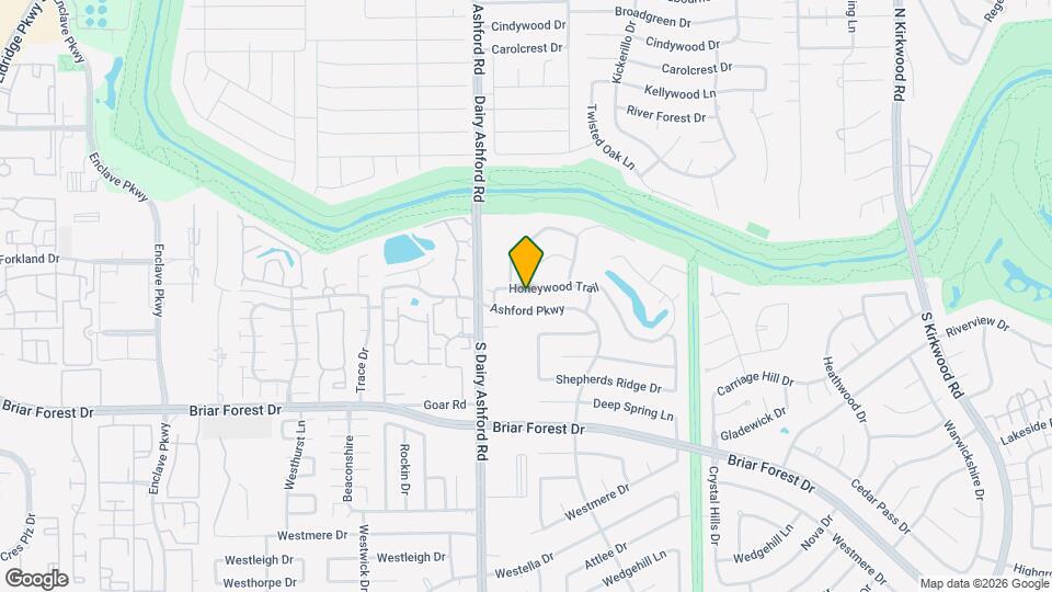 12539 Honeywood Trail Mapa y Detalles de la Ubicación