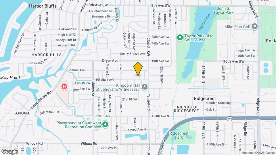 2545 Hillsdale Ave, Unit A Map and Location Details