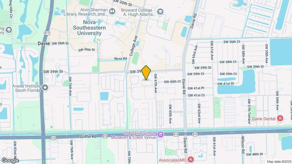 6760 SW 40th St Map and Location Details
