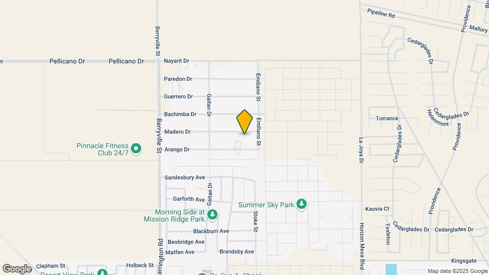 13770 Madero Dr Map and Location Details
