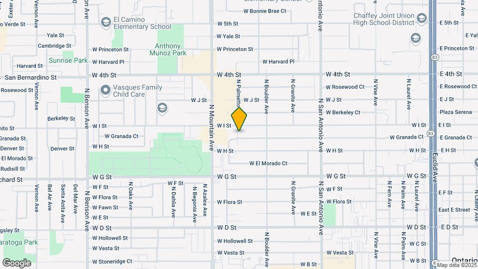 1004 W Granada Ct Map and Location Details